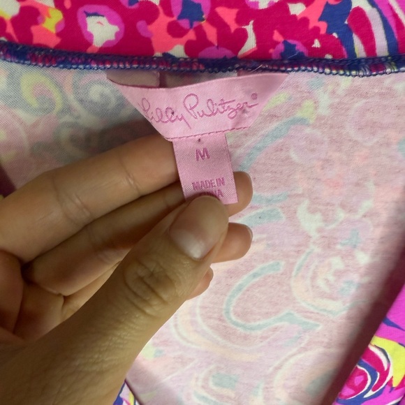 Lilly Pulitzer The Karlie Wrap Romper size M - Picture 3 of 5